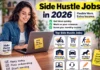Side Hustle Jobs in 2026: A Complete Guide To 9 Flexible Ways to Get Hired and Earn Extra Money Side Hustle Jobs