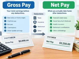 Gross Pay vs Net Pay: A Complete Guide to Earnings, Taxes, Deductions, Benefits, Withholding & Take-Home Pay gross pay vs net pay