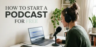 How to Start a Podcast for Free With a $0 Setup: A Step-by-Step Guide to Recording Professional Audio, Publishing Your First Episodes, and Growing Your Audience on a Budget How to Start a Podcast for Free